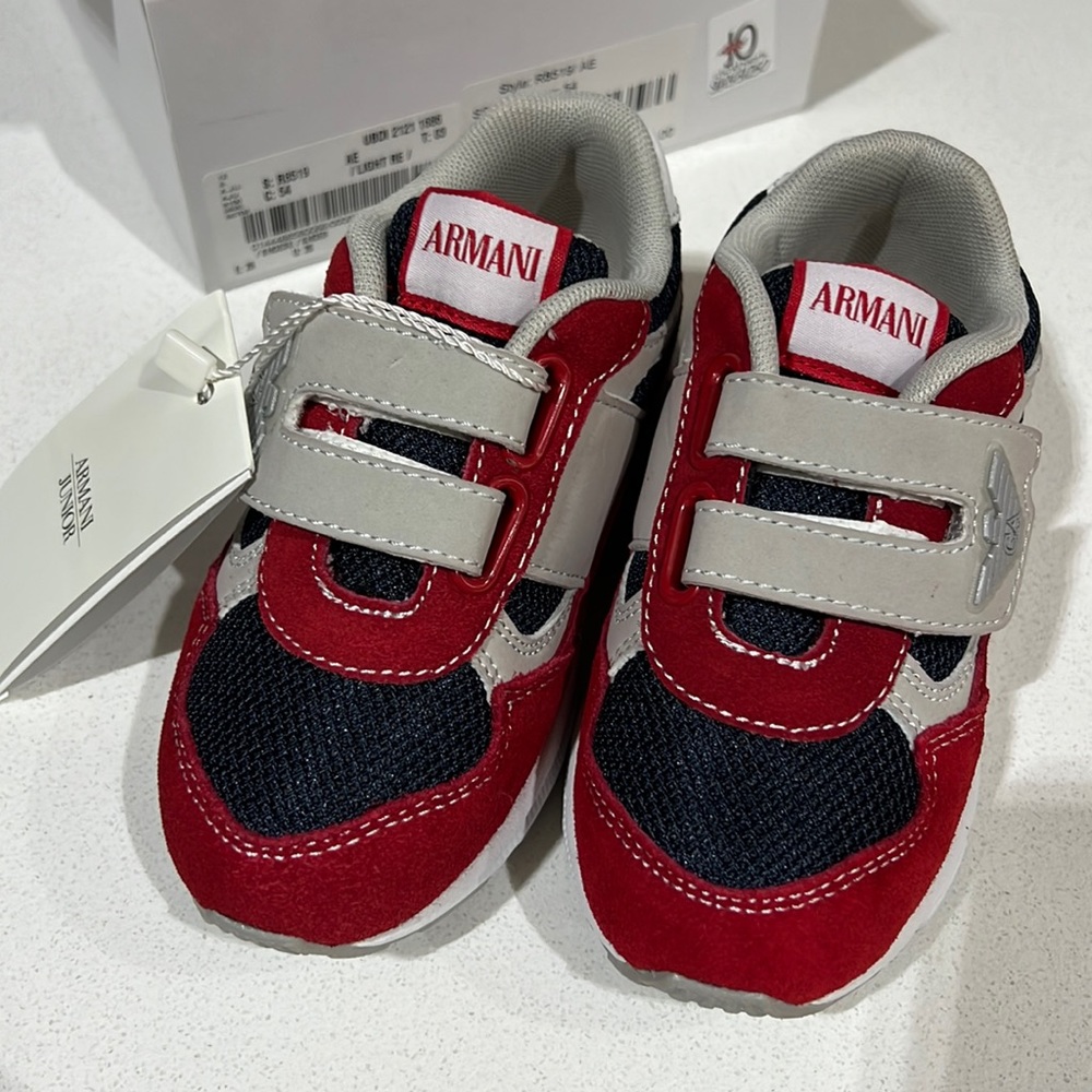 Armani junior sneakers